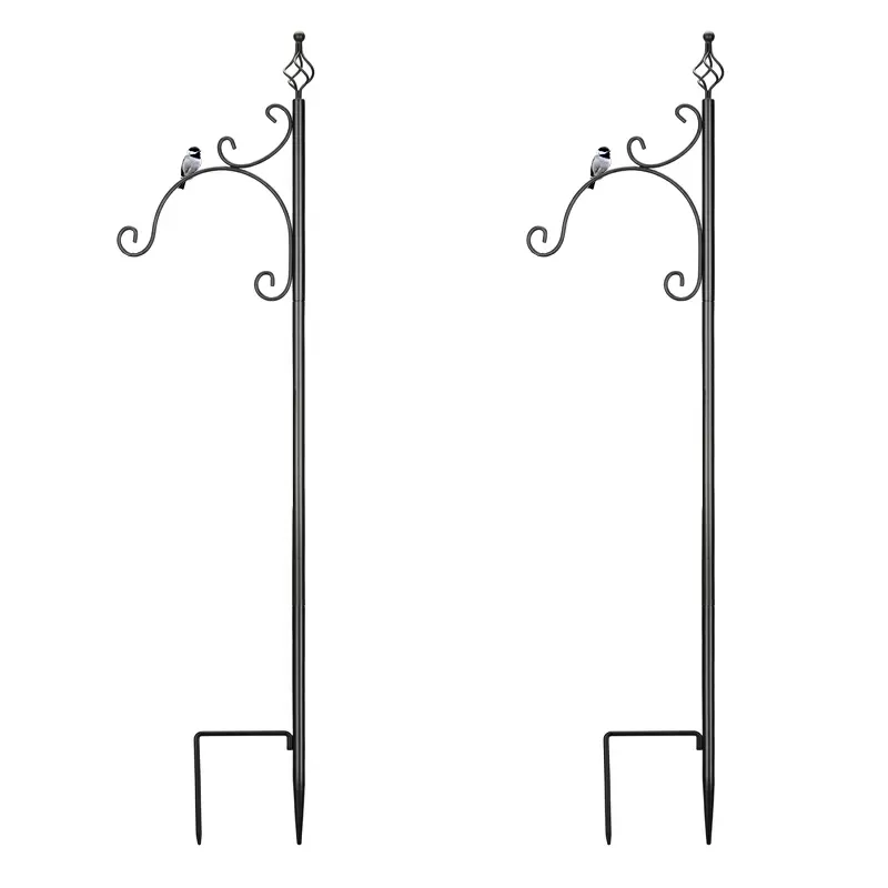 Kingsyard 60-Inch Outdoor Shepherds Hooks