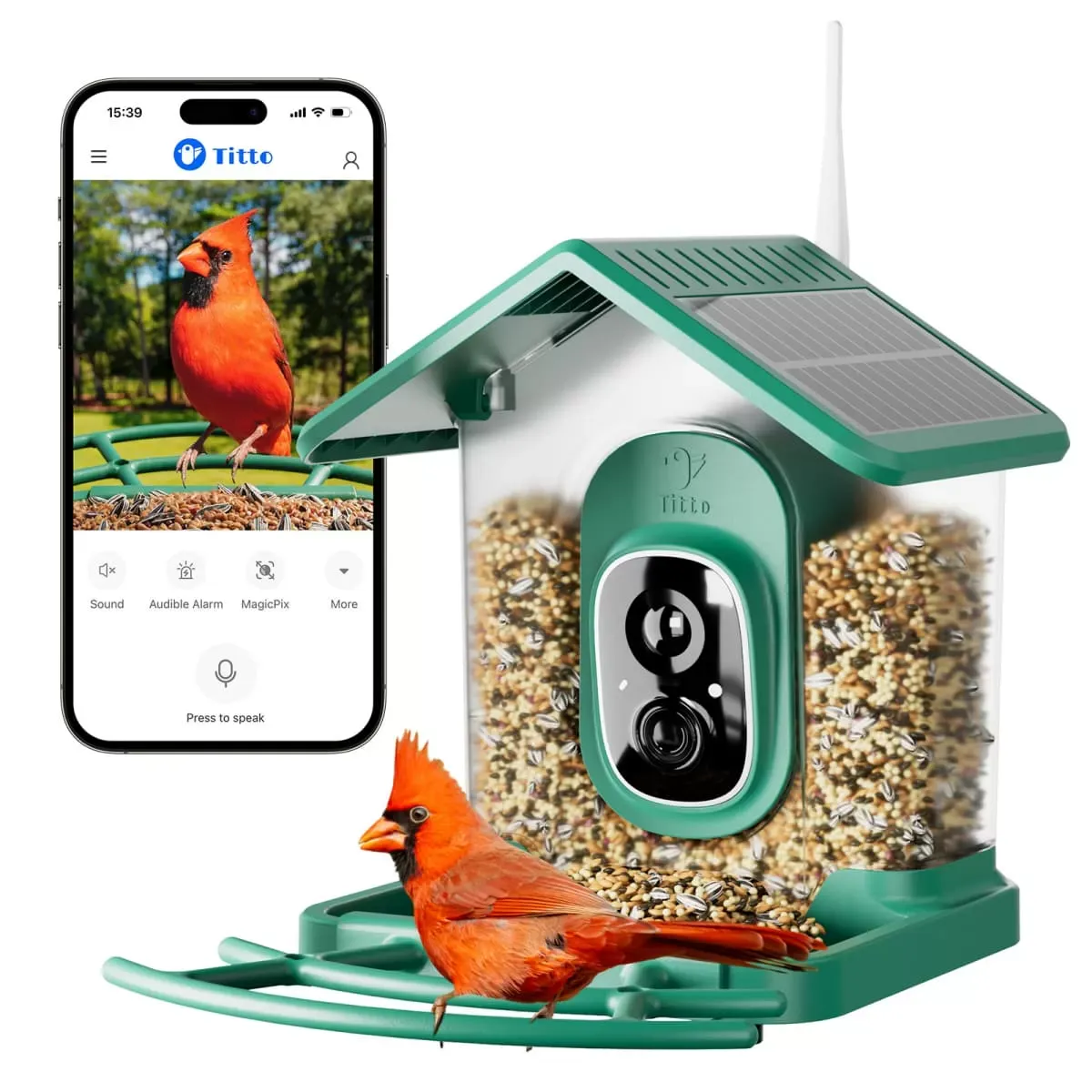 Titto Smart Bird Feeder Pro