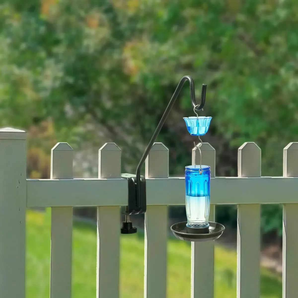 Kingsyard 10-Inch Heavy Duty Metal Deck Hook for Bird Feeders 1