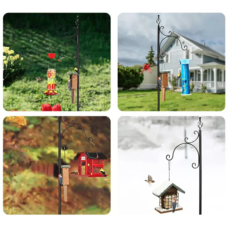 Kingsyard 60-Inch Outdoor Shepherds Hooks 6