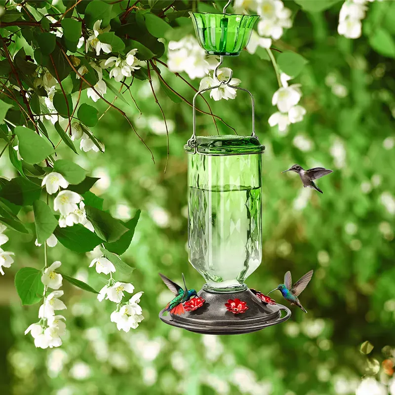 Green Kingsyard 2-Pack Ant Moat for Hummingbird Feeders 7