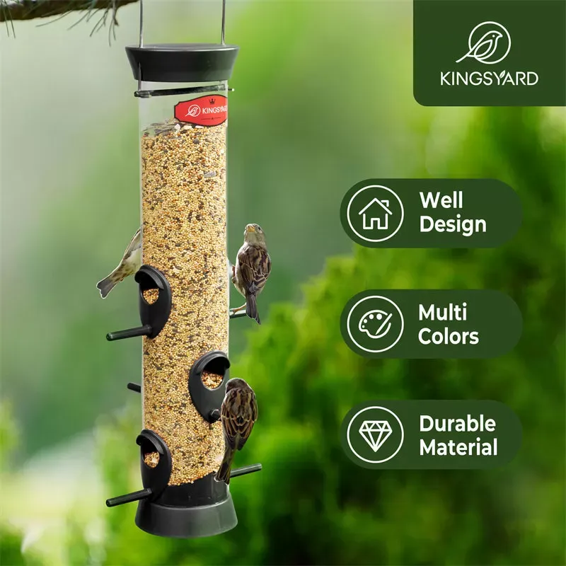 Kingsyard Extra Thick Tube Bird Feeder 6