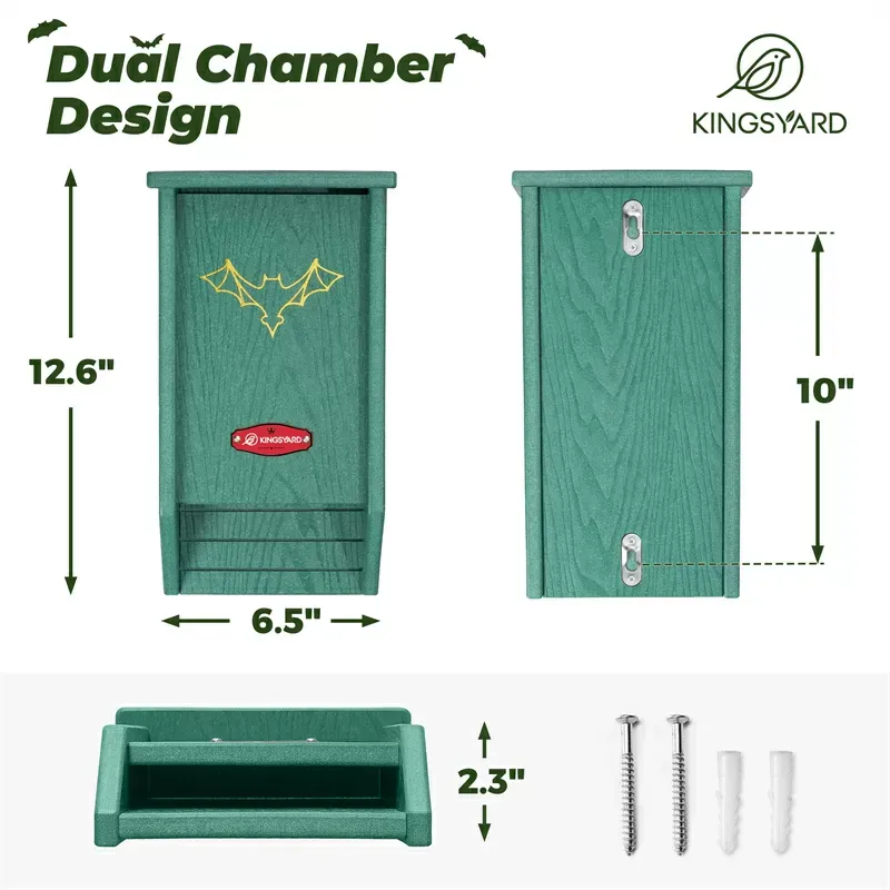 Kingsyard Unique Design Bat House 3