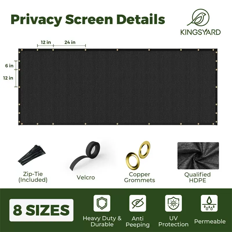 Kingsyard Privacy Fence Screen 4 Kingsyard Privacy Fence Screen 4