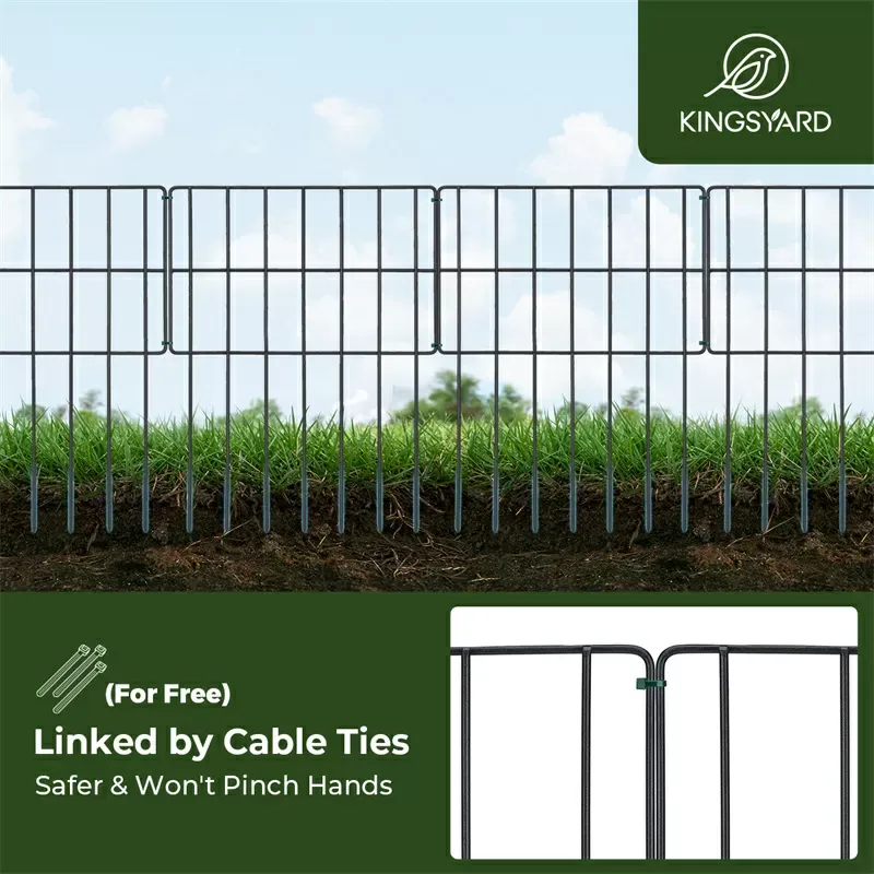 Kingsyard Animal Barrier Fences for Gardens