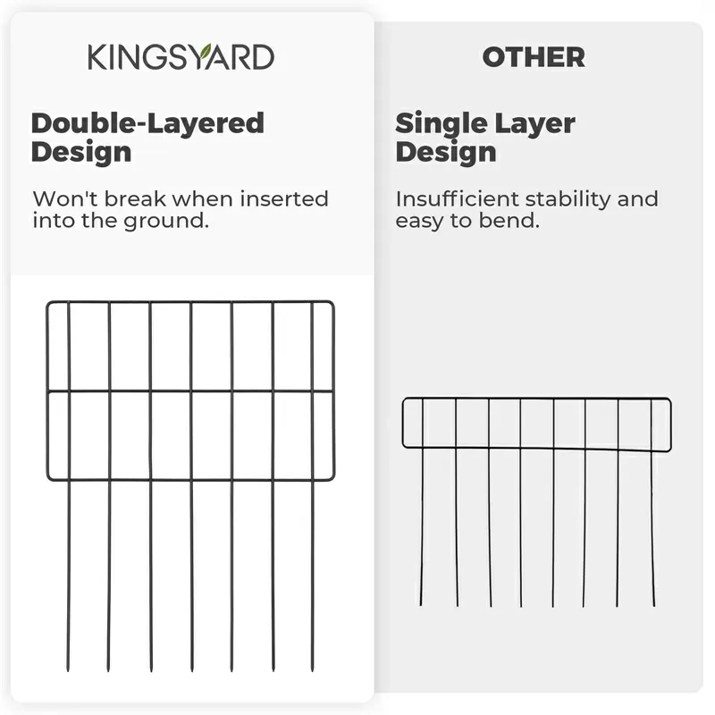 Kingsyard Animal Barrier Fences for Gardens 4