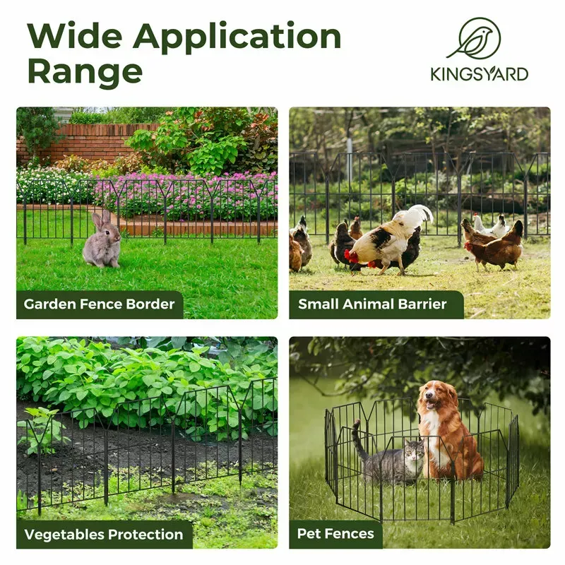 Kingsyard Decorative Garden Fences 7