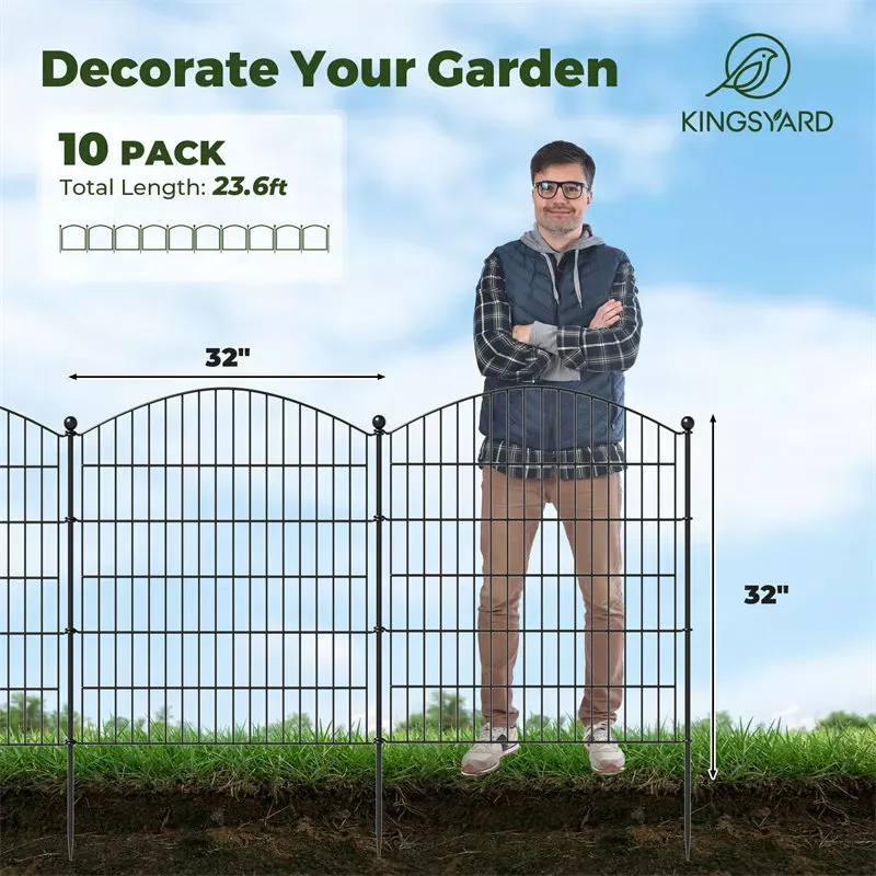 Kingsyard No Dig Big & Medium Animal Barrier Fence 3 Kingsyard No Dig Big & Medium Animal Barrier Fence 3