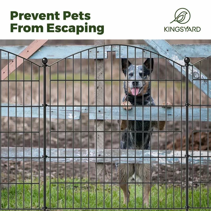 Kingsyard No Dig Big & Medium Animal Barrier Fence 6 Kingsyard No Dig Big & Medium Animal Barrier Fence 6