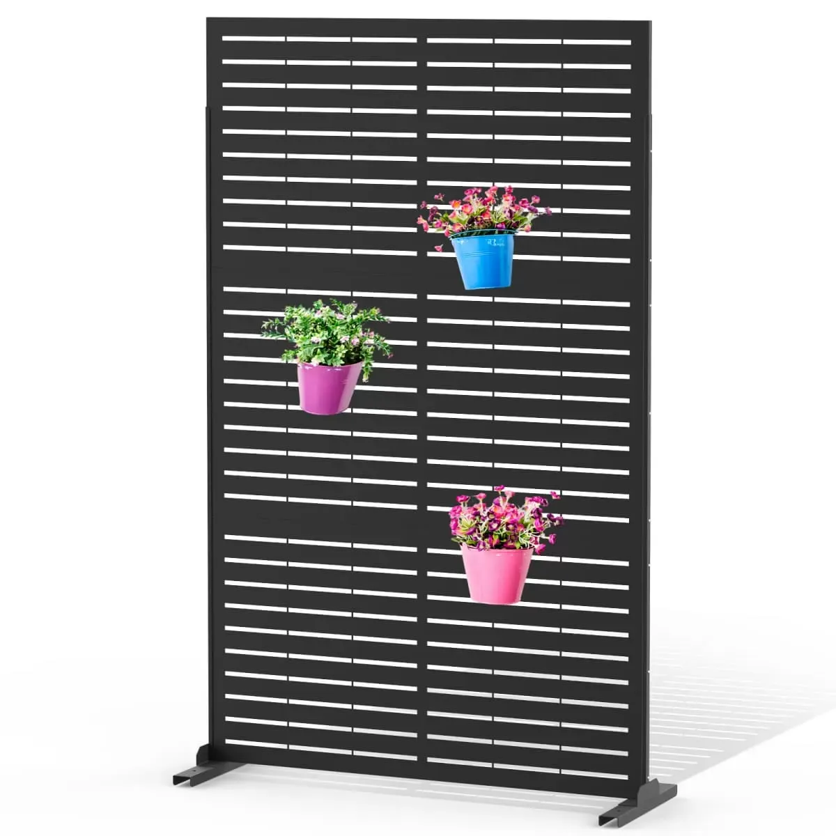 Slat Panel Kingsyard Decorative Metal Privacy Screen 2
