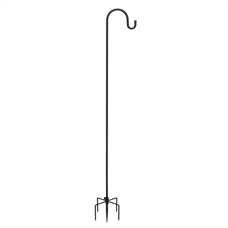 Kingsyard Heavy Duty Bird Feeder Pole with Shepherd Hooks 2