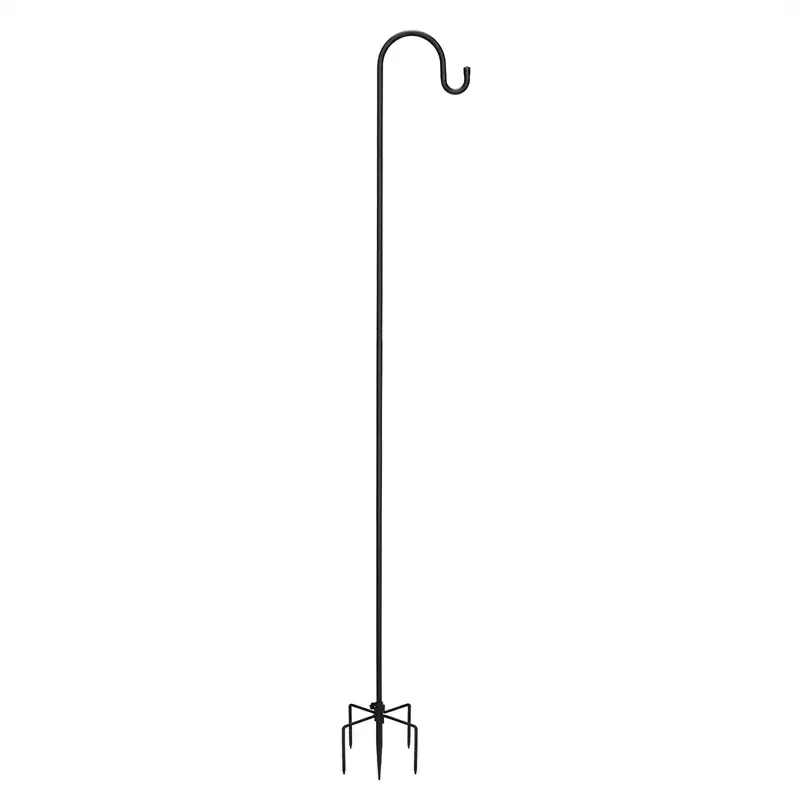 Kingsyard Heavy Duty Bird Feeder Pole with Shepherd Hooks 2