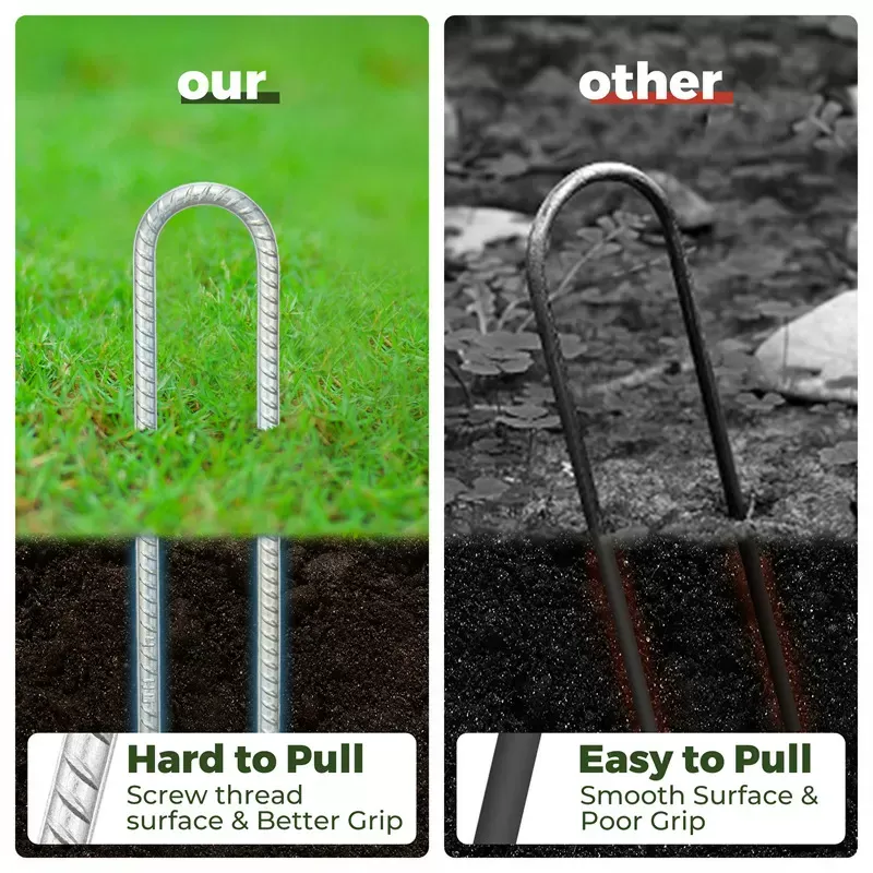 Kingsyard U Shape Rebar Stakes 5 Kingsyard U Shape Rebar Stakes 5