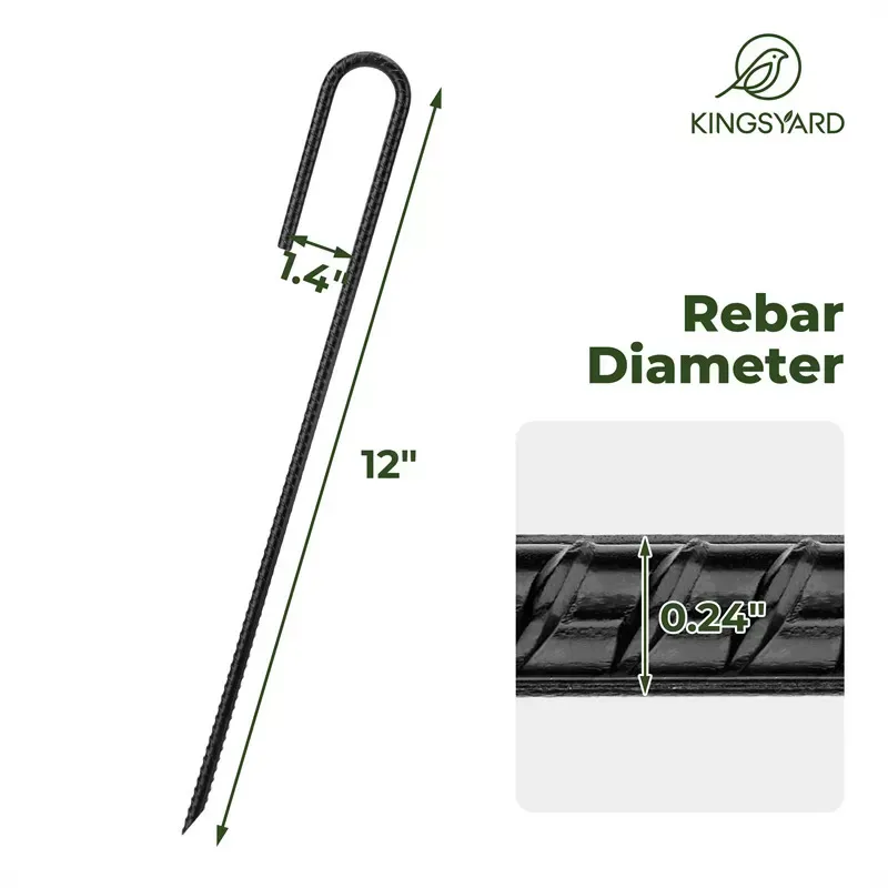 Kingsyard Durable Rebar Stakes 3 Kingsyard Durable Rebar Stakes 3
