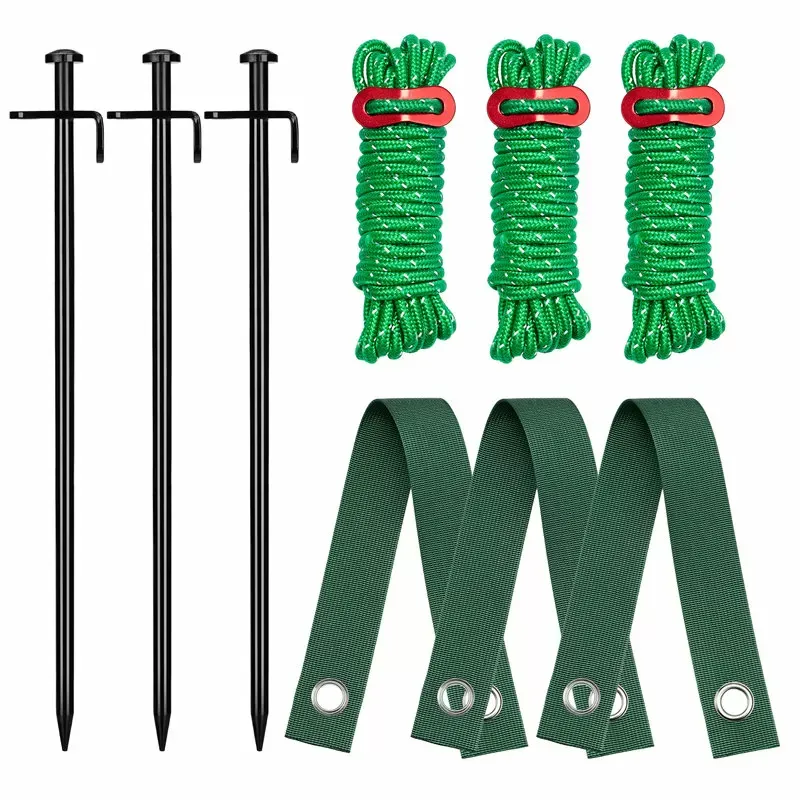 Black & Green Kingsyard Heavy Duty Tree Support Stakes 2