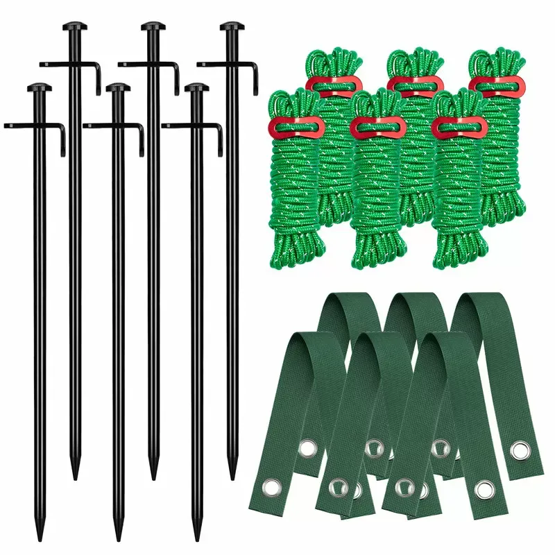 Black & Green Kingsyard Heavy Duty Tree Support Stakes 2