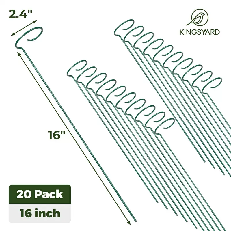 Green Kingsyard Durable Plant Support Stakes 3