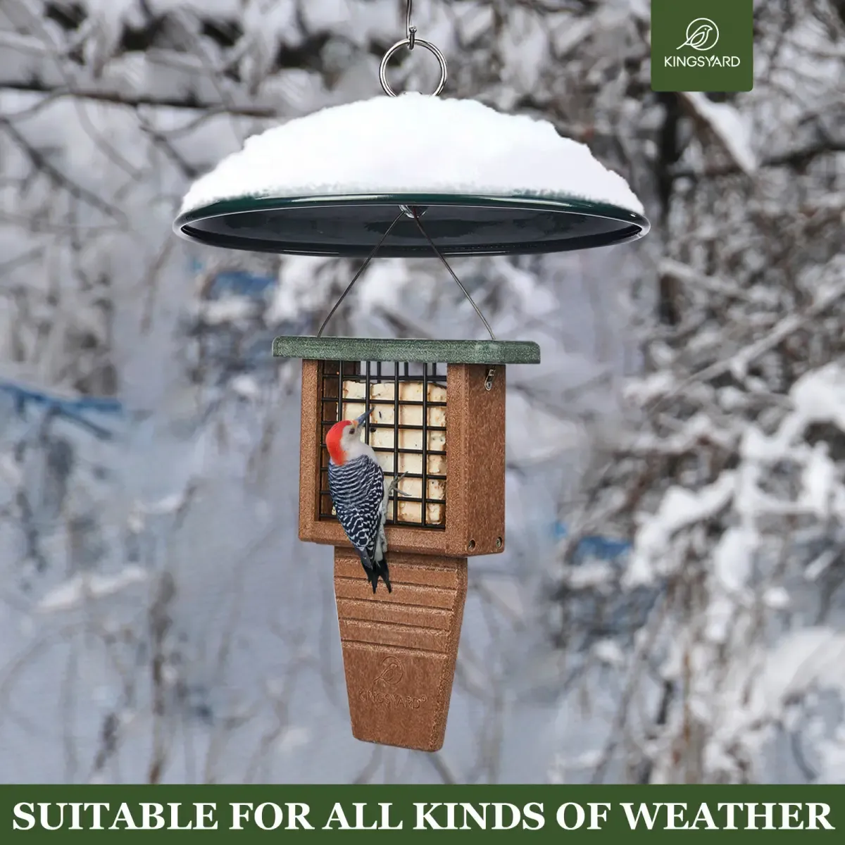 Green Kingsyard Metal Weather Protective Dome 4