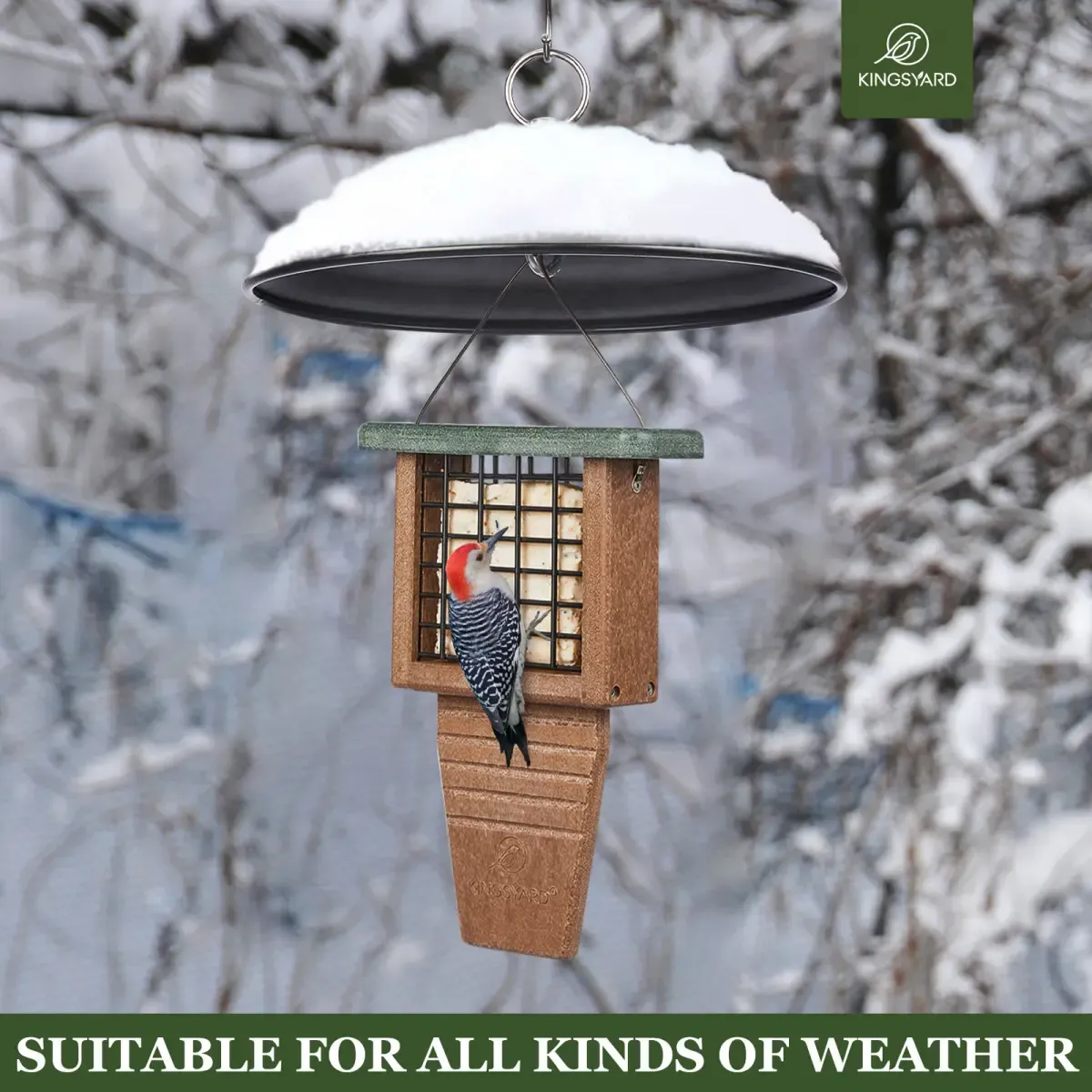 Black Kingsyard Metal Weather Protective Dome 4