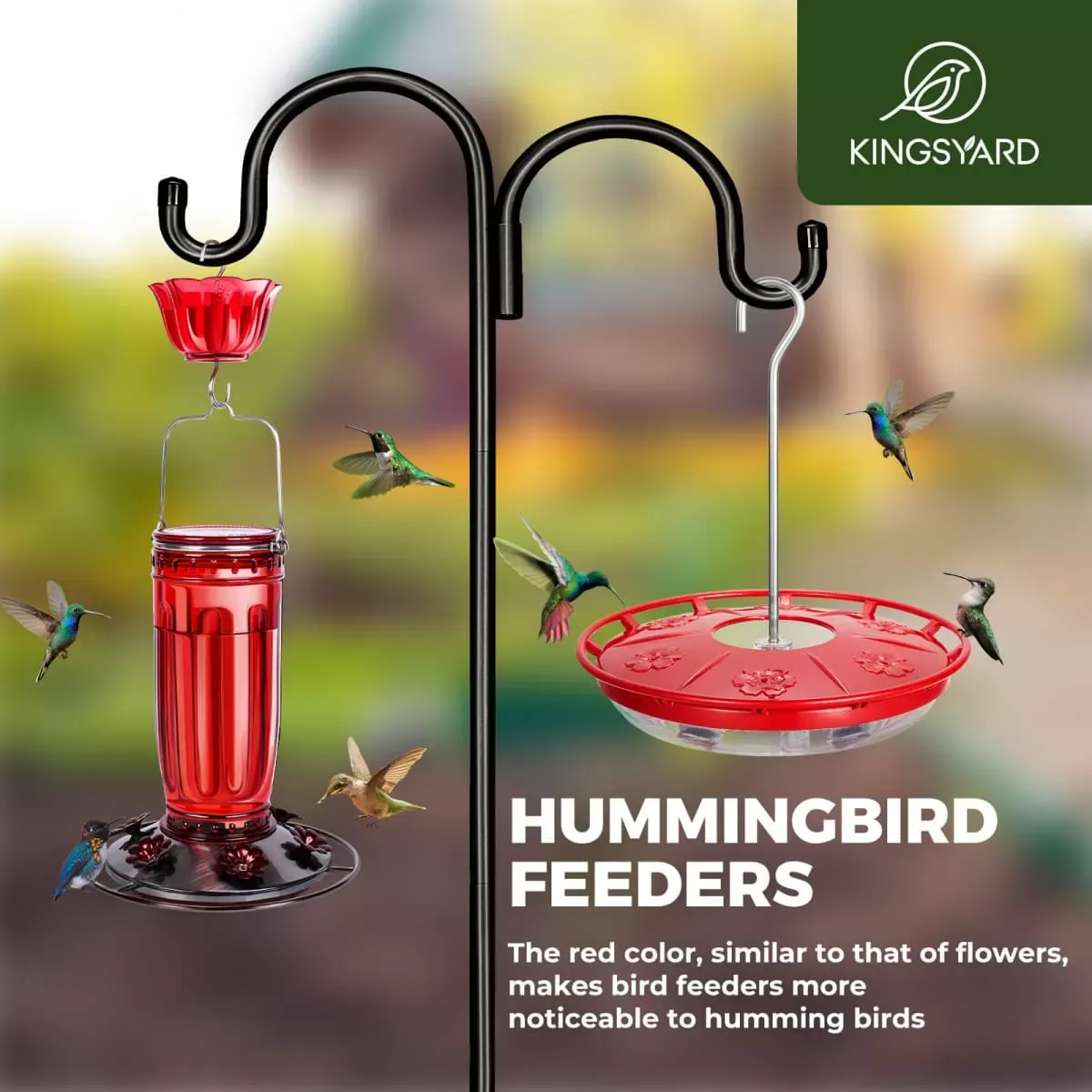 Updated Red Kingsyard 12oz Tray Hummingbird Feeder With Ant Moat 7 Updated Red Kingsyard 12oz Tray Hummingbird Feeder With Ant Moat 7