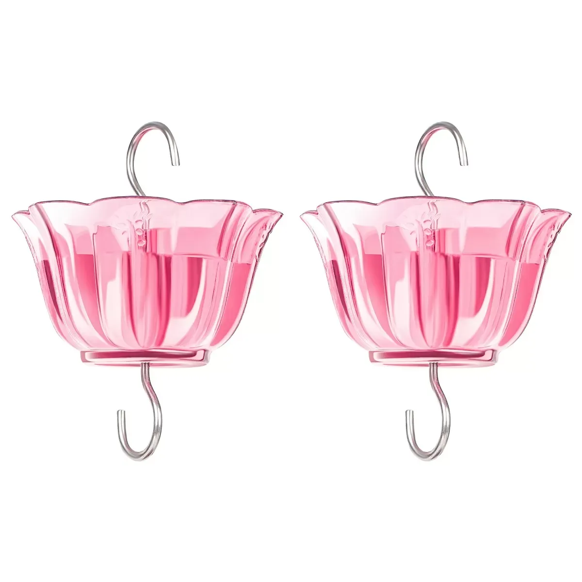 Pink Kingsyard 2-Pack Ant Moat for Hummingbird Feeders 2