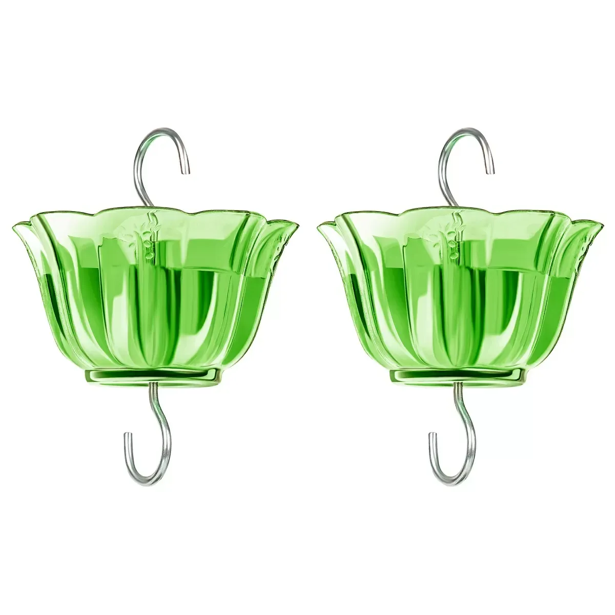 Green Kingsyard 2-Pack Ant Moat for Hummingbird Feeders 2