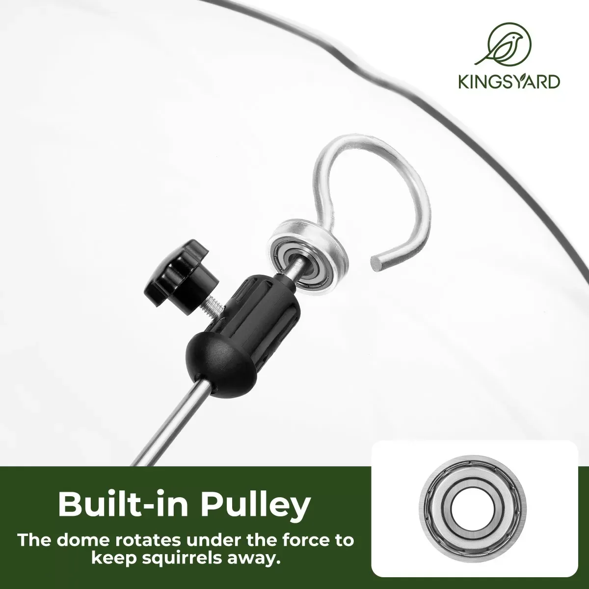 Brown Kingsyard Recycled Plastic Platform Bird Feeder with Adjustable Dome 6 Brown Kingsyard Recycled Plastic Platform Bird Feeder with Adjustable Dome 6