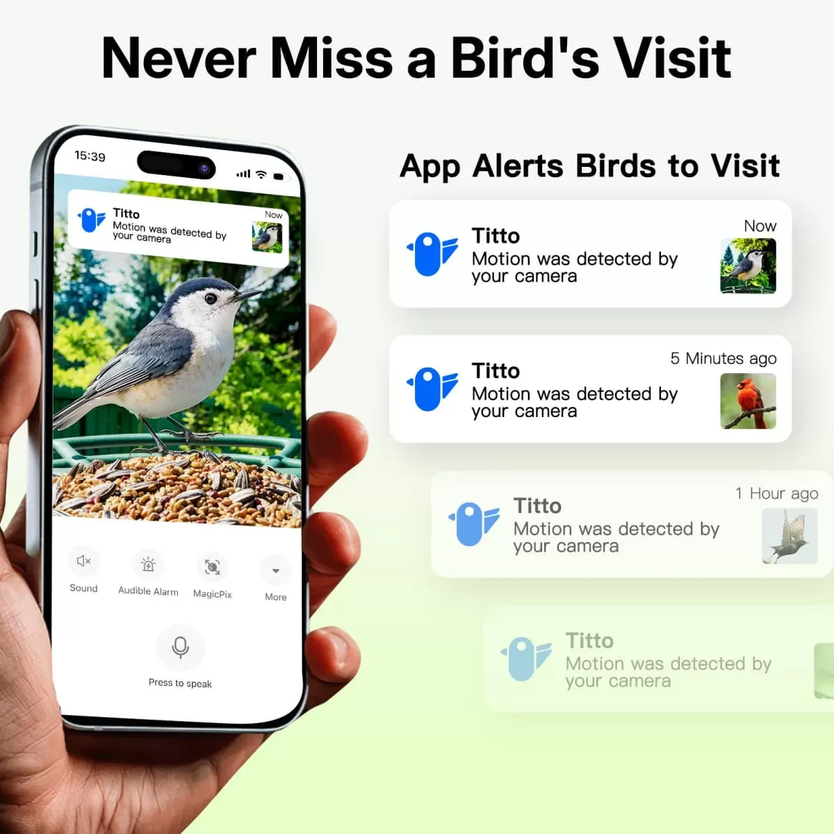 Titto Smart Bird Feeder Pro 3