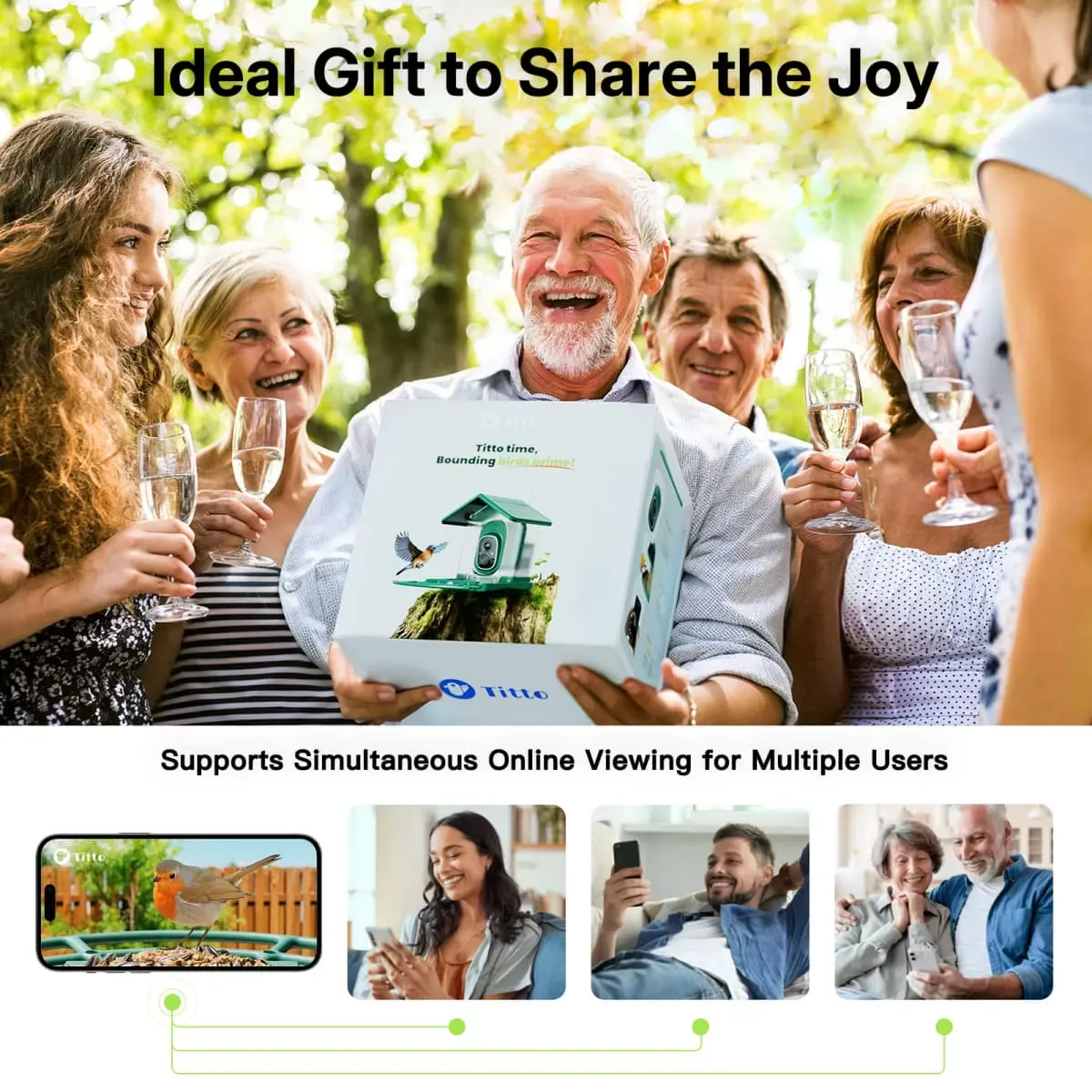 Titto Smart Bird Feeder Pro 7