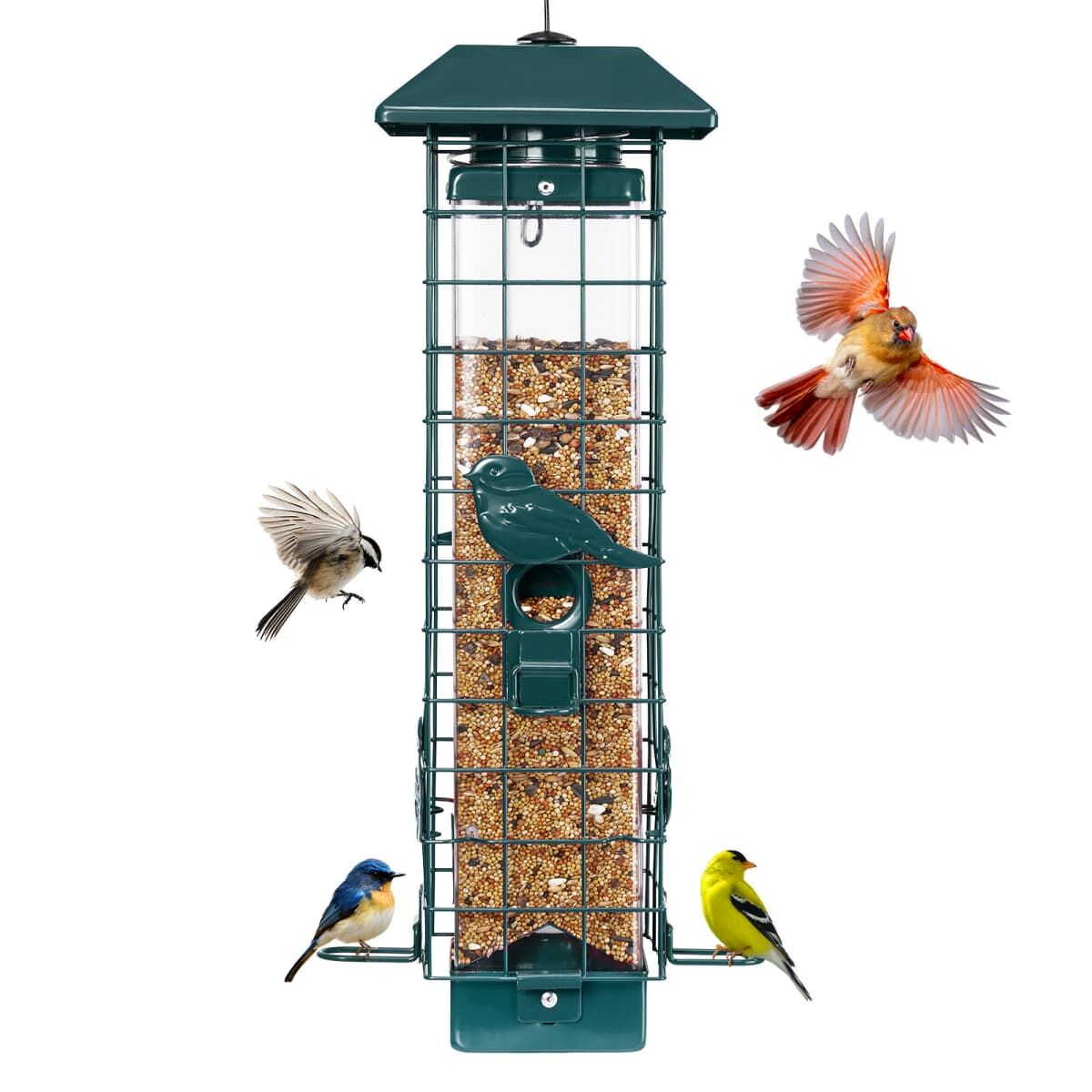 Kingsyard Squirrel-Proof Wild Bird Feeder 2