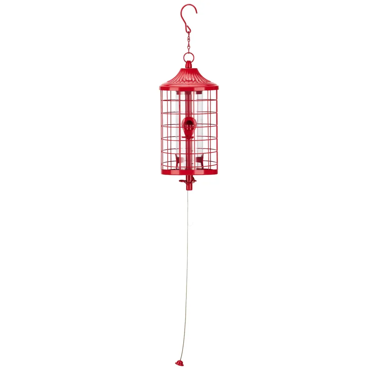 Kingsyard Squirrel Proof Caged Outdoor Wild Bird Feeder 3